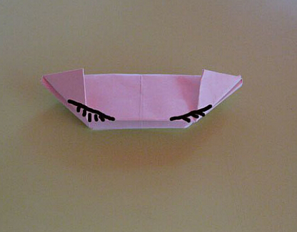纸船的折法
