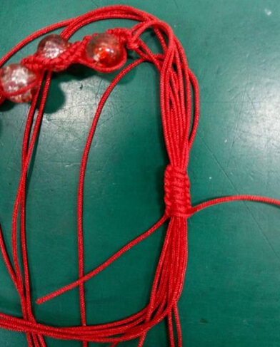 红绳手链编法